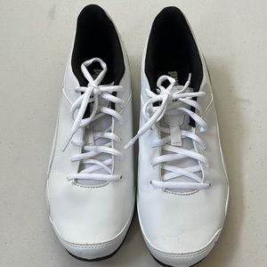 New Puma shoes, color white, size 9